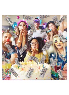 MissTiara 200 Pieces Prop Money Full Print 2 Sided Motion Picture Money Face Money Dollar Bills Realistic Money Stacks,Copy Money Play Money That Looks Real for Movie, TV, Videos  - Image 5