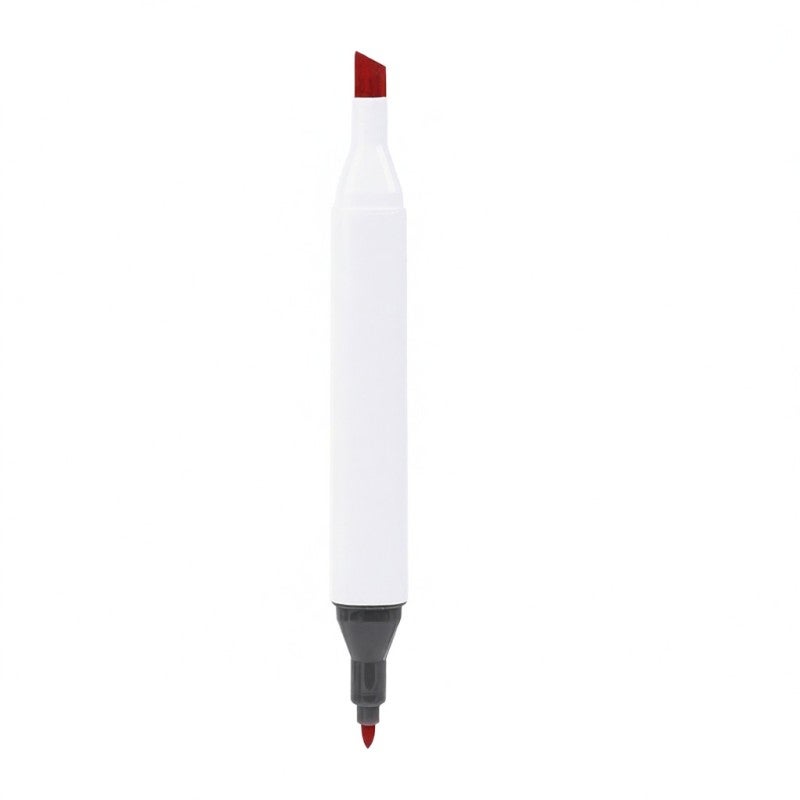 Double-Ended Art Markers - 30 Highly Pigmented Vibrant Smear-Proof Quick-Drying Color-Coded Caps Waterproof Markers for Comic Design Architectural Rendering Landscape Travel & Storage - Image 5