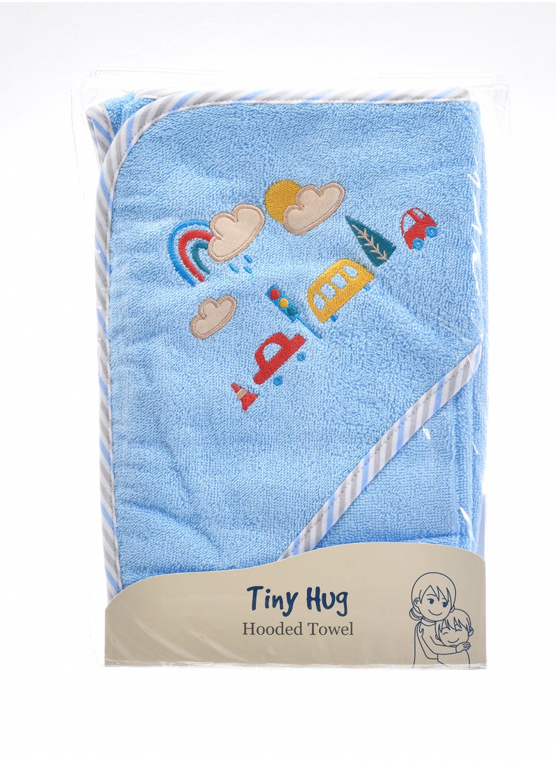 Tiny Hug Adorable Hooded Towel - Perfect for Newborns  - Image 1