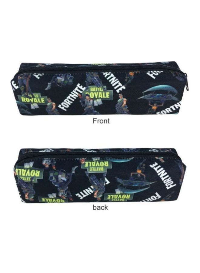 NIBEMINENT Fortnite Pencil Case Black/White/Yellow - Image 3