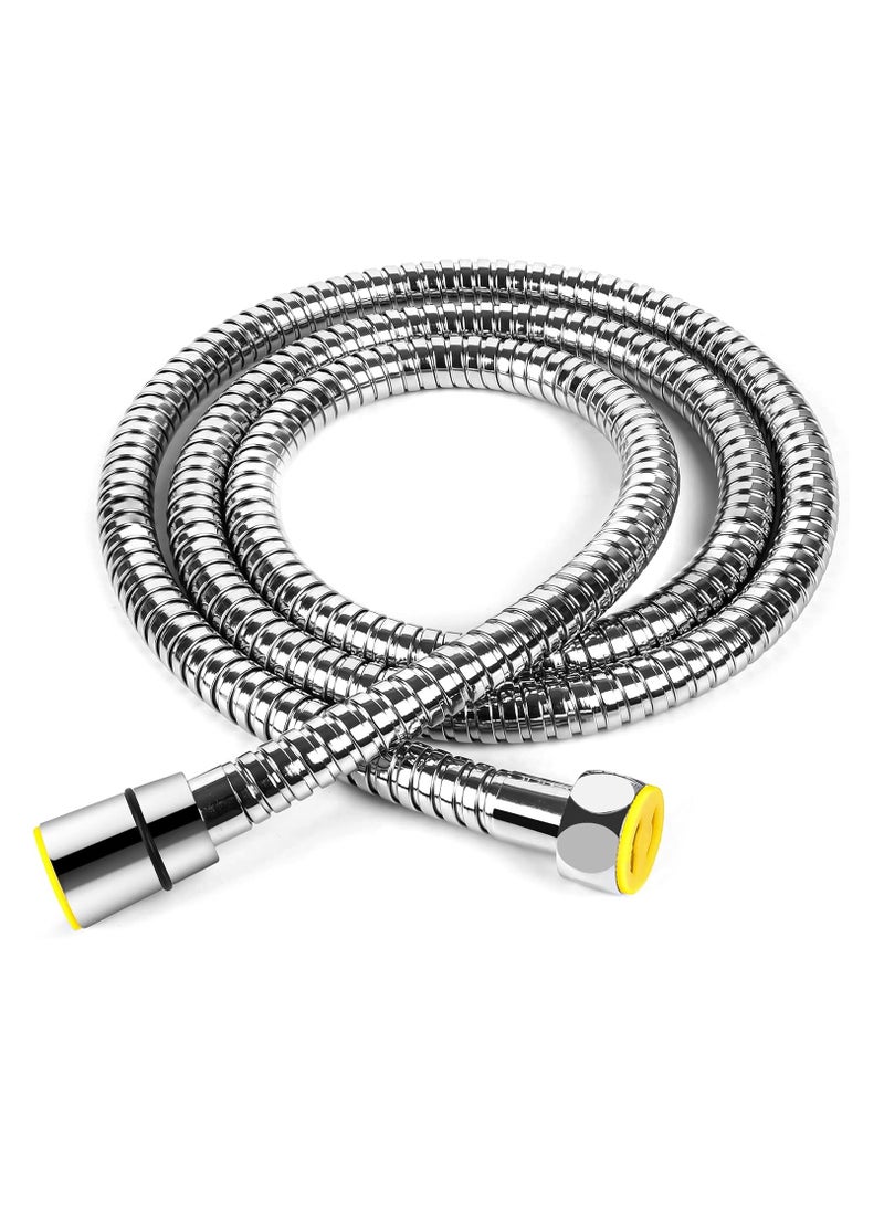 Generic 150CM Extra Long Shower Hose, Baytion 360°Anti-twist 304 Stainless Steel Handheld Shower Hose for Shower/Sitz Bath/Pet or Child Bathing【Leak-proof 】【Anti-erosion】【1/2” Brass Spin Inner Core】  - Image 1