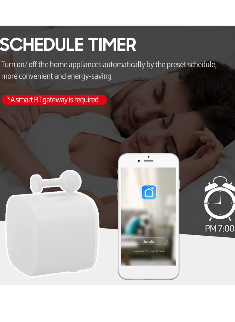 Generic Mini BT Fingerbot Home Automation Controller APP التحكم في الصوت جدول زمني Timer Fingerbot Home Appliances Switch Pusher Smart Controller (يتطلب بوابة BT)  - Image 3