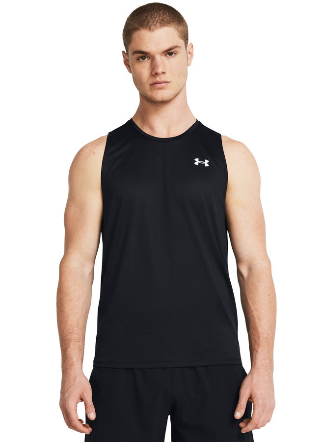 UNDER ARMOUR Logo Print Round Neck Tank  - Image 1