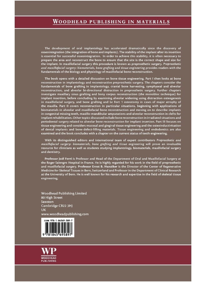 null - Preprosthetic and Maxillofacial Surgery: Biomaterials, Bone Grafting and Tissue Engineering - Image 1