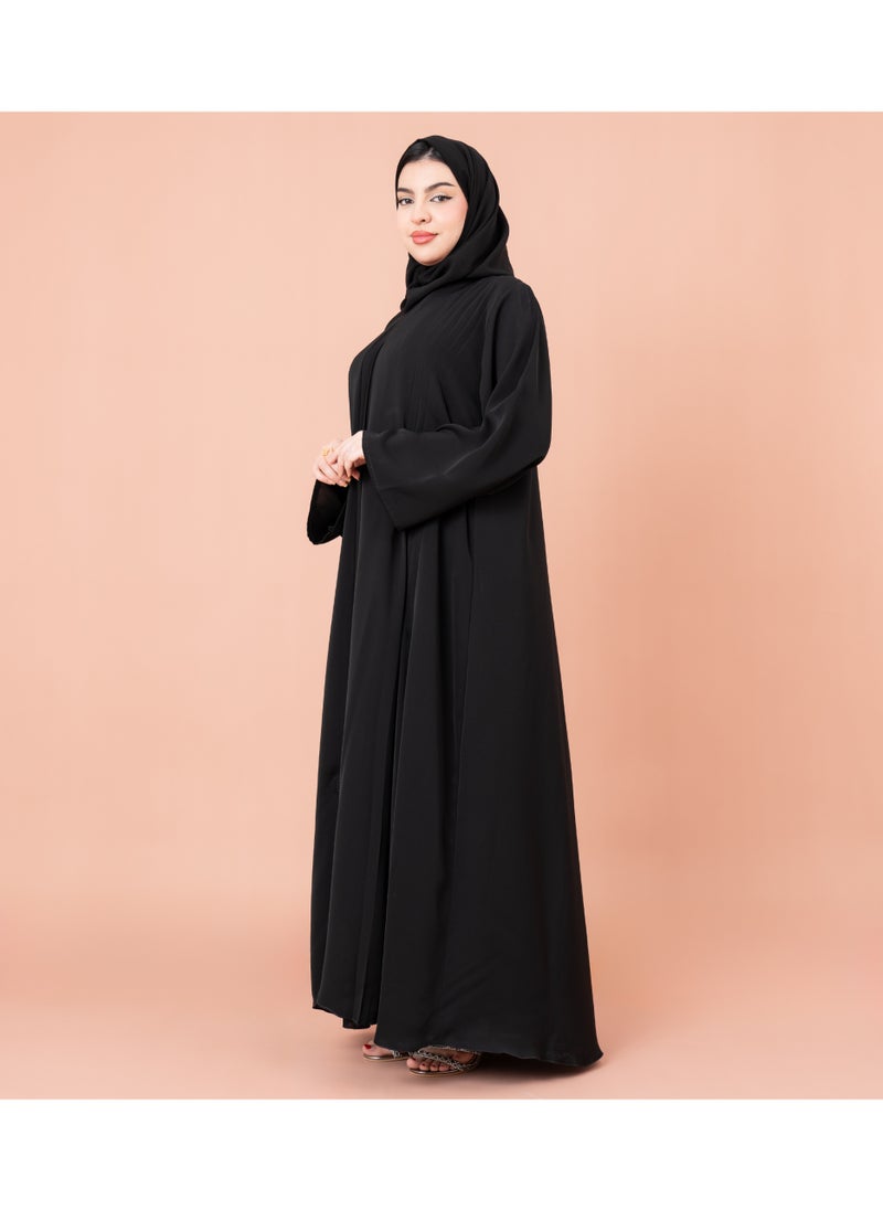 IKKXA Wide Cut Casual Abaya  - Image 3