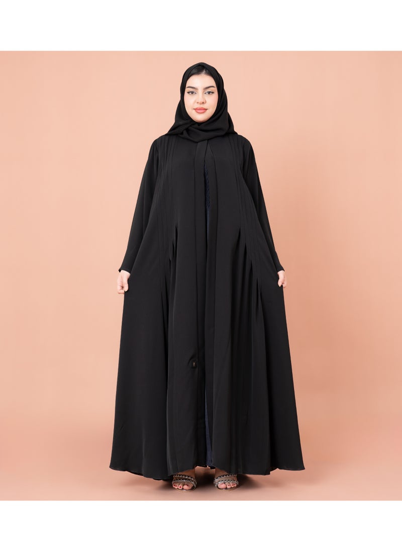 IKKXA Wide Cut Casual Abaya  - Image 1