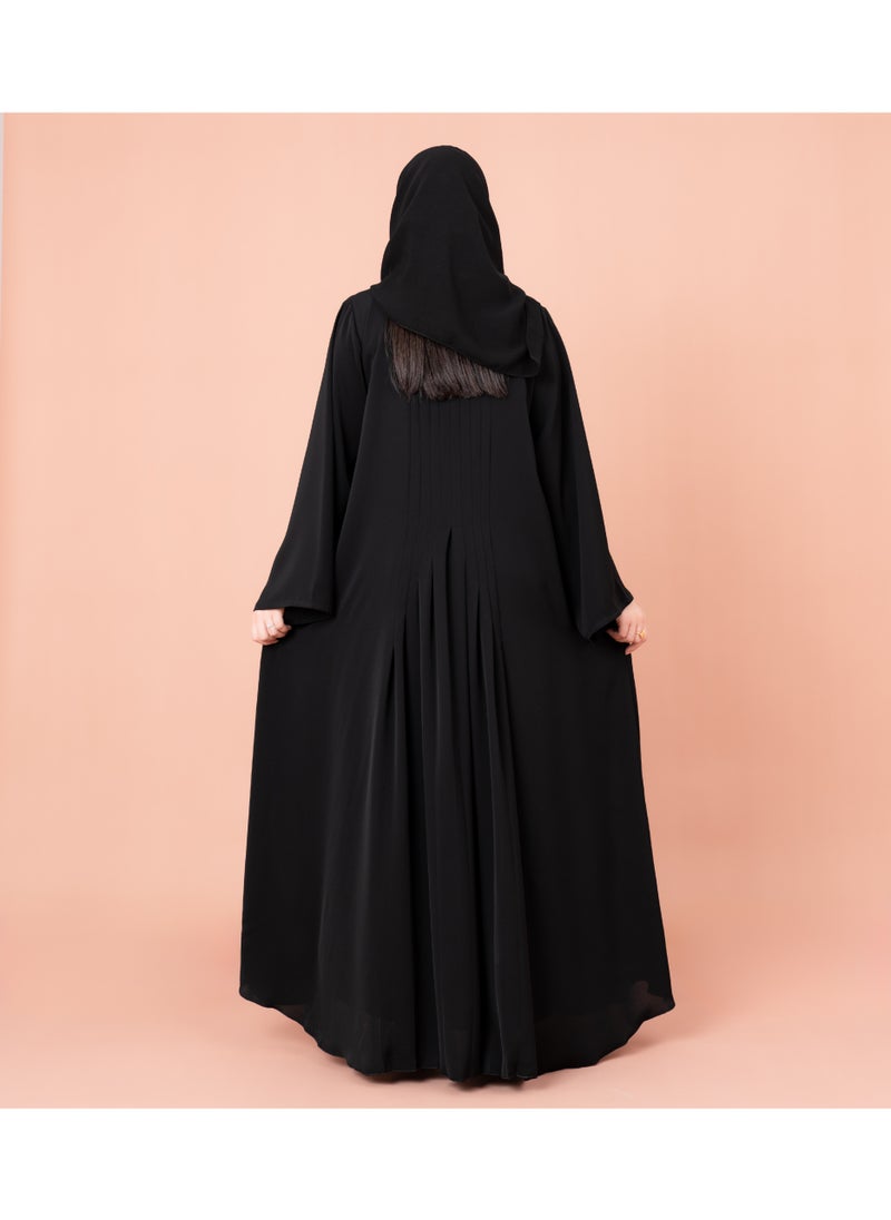 IKKXA Wide Cut Casual Abaya  - Image 2