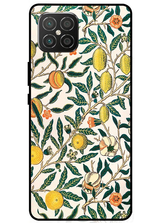 EYE CATCH Protective Case Cover For Huawei Nova 8 SE 4G Premium Series Protective Case Cover For Huawei Nova 8 SE 4G Green Leaves Pattern  - Image 1