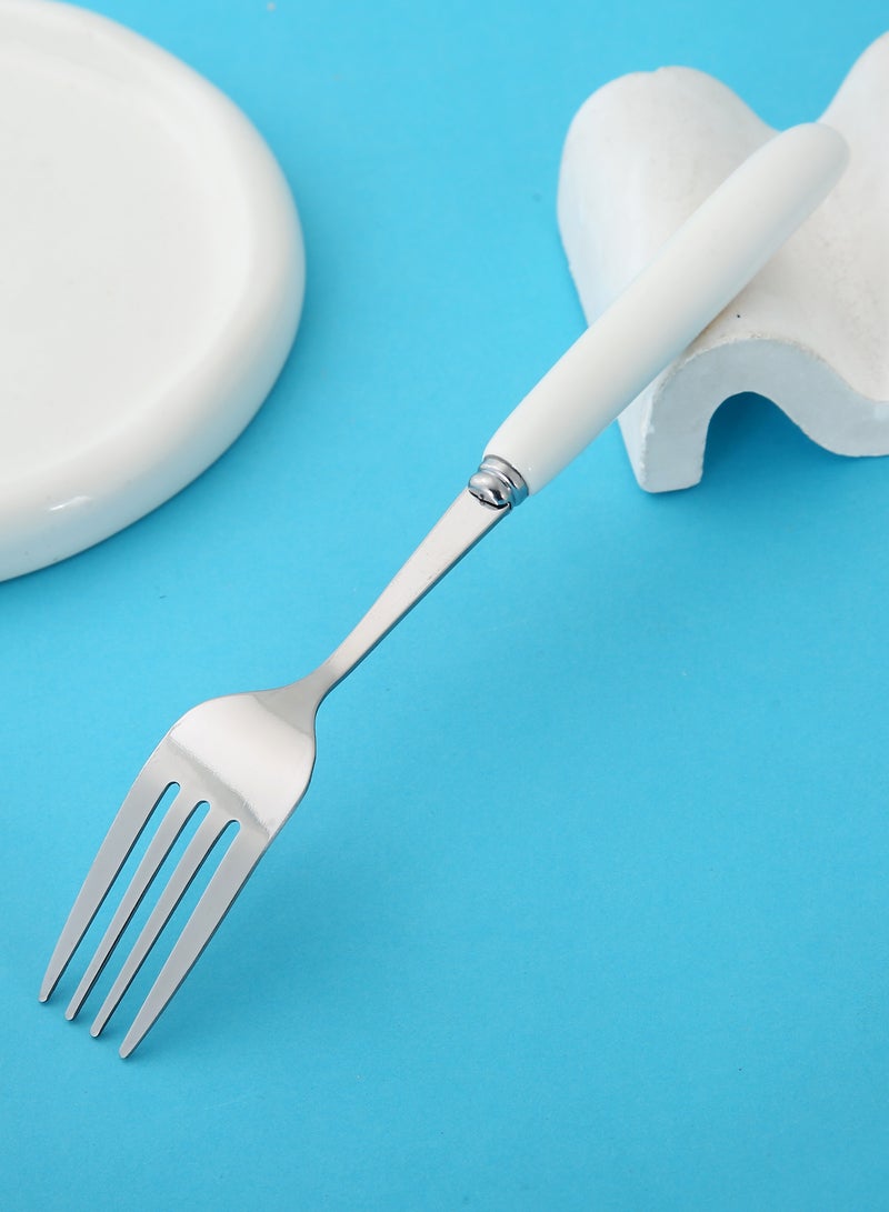 Liying 6Pcs Ramadan Designed Dinner Fork (B) , Gold plasted design Plating Stainless Steel 18.5x2.5x18.5cm Spoons for noondle Spoon, Dinner Spoons, Easy To Clean, Dishwasher Safe  - Image 4