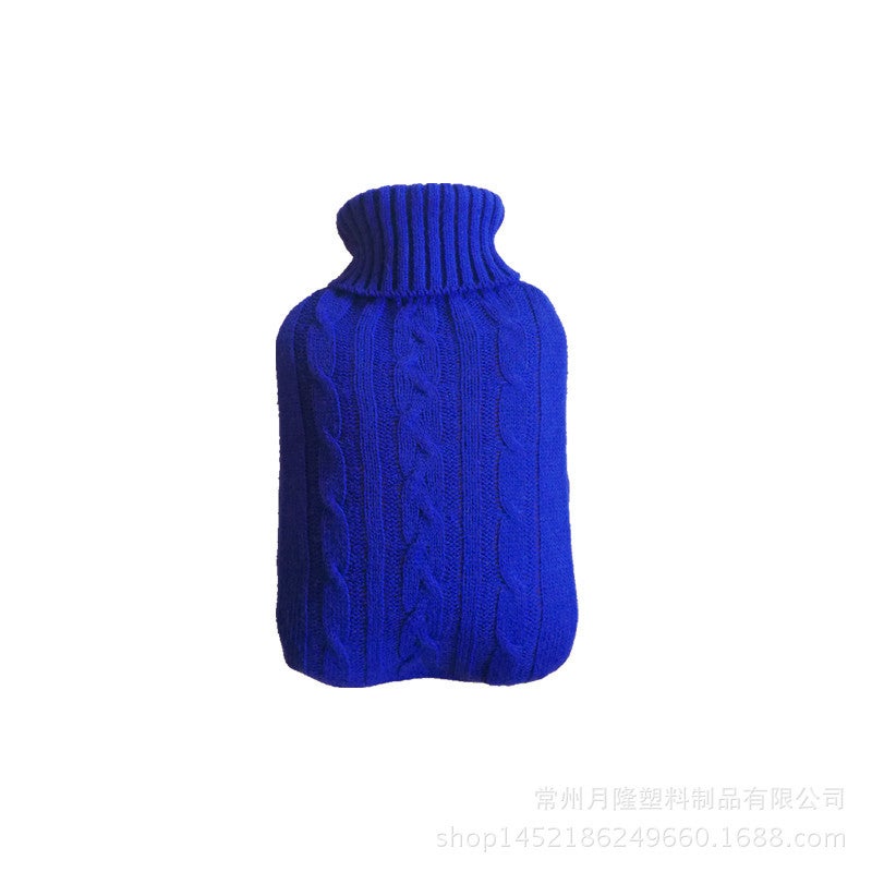 Export 2000Ml Water Bag Knitted Cover Large Cloth Cover Water-Filled Water Bag Flannel Bag - Image 5