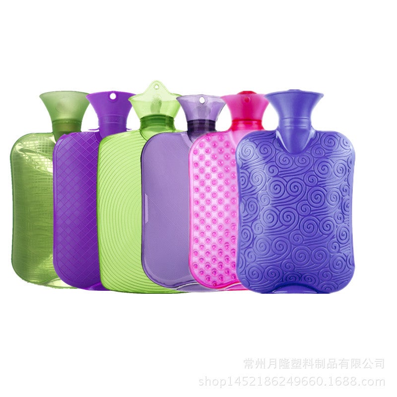 Export 2000Ml Water Bag Knitted Cover Large Cloth Cover Water-Filled Water Bag Flannel Bag - Image 3