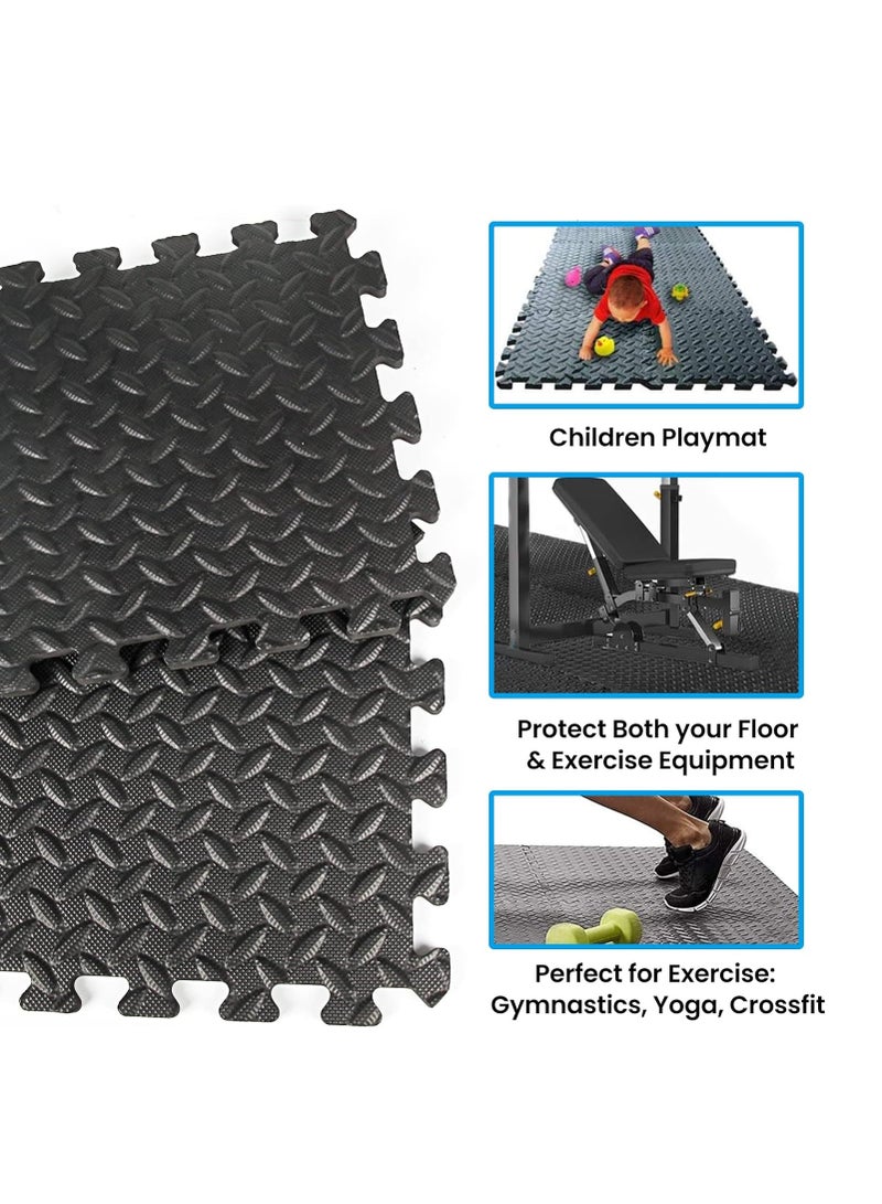 Patchwork Floor Mat, Baby Puzzle Floor Mat, Home Patchwork Carpet For Crawling Mat Game Mat Exercise Mat Floor Protector, Puzzle Exercise Mat, Eva Foam Mat With Interlocking Floor Tiles, Foam Fitness Mat, Protective Floor Mat - Image 5