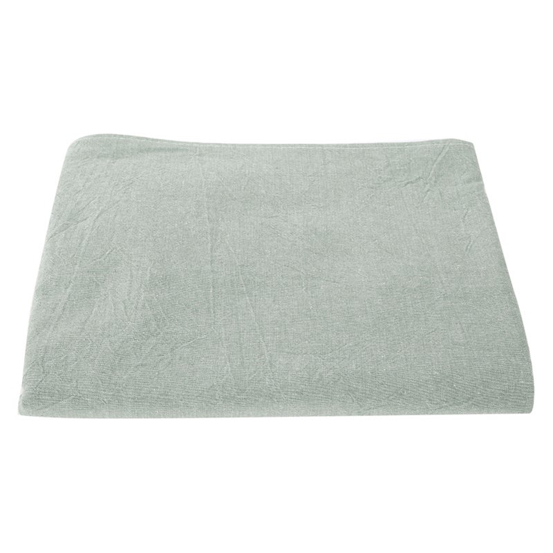 Beauty Salon Massage SPA Couch Cover Soft Cotton Bed Cover With Face Breath Hole Green - Image 3