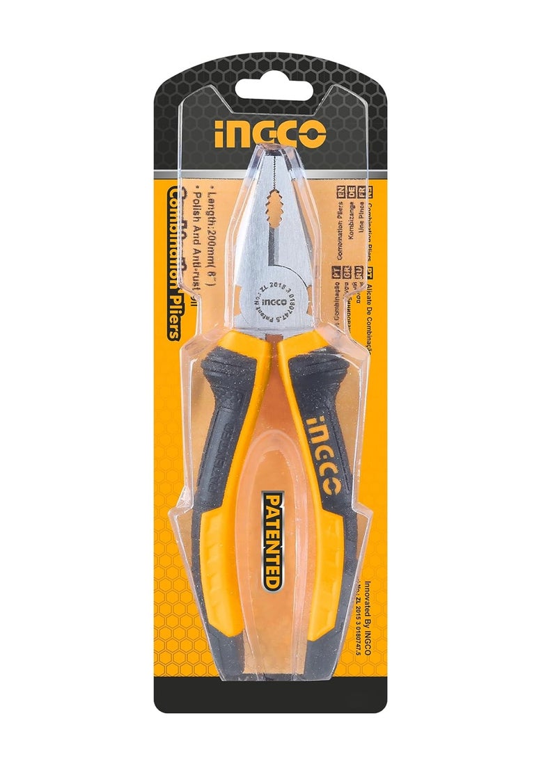 INGCO INGCO 6 Inch Combination Plier – HCP08168 - Image 2