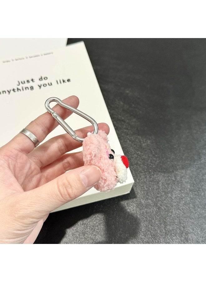 Generic - Bear Plush Knitted Cute Suitable For Smart For Apple Airtag Tracker Case Anti-lost Device Protective Cover Soft Positioning-Color:Hachi-Applicable Models:For Apple Airtag Protective Case - Image 1
