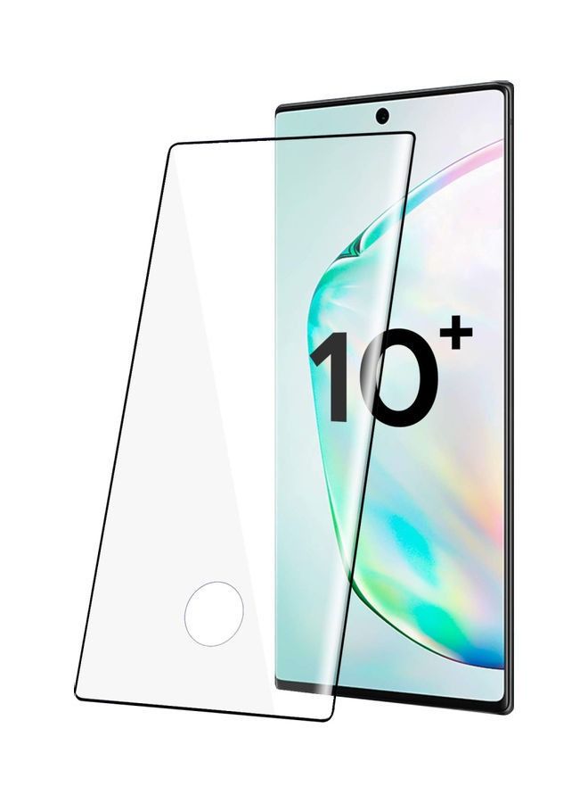 Full Screen Protector For Samsung Galaxy Note 10 Plus Black/Clear - Image 1