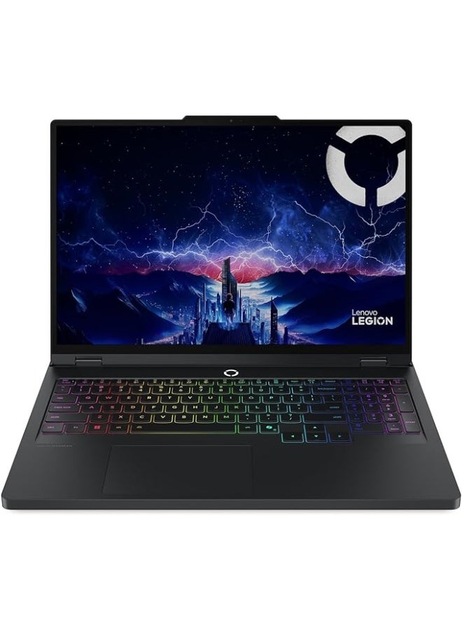 Lenovo (Upgraded Version) Legion Pro 5 16IAX10 Gaming Laptop, 16" WQXGA OLED 165Hz Display, Intel Core Ultra 9 275HX, 32GB DDR5 RAM, 1TB SSD, NVIDIA RTX 5070 8GB, 24-Zone RGB Keyboard English/Arabic Black English/Arabic Black - Image 1