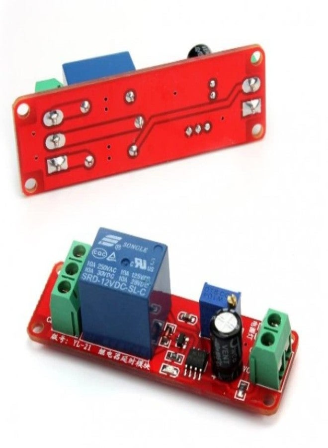 Robodo NE555 Delay Timer Switch Adjustable 0-10 Sec 5V Relay Module - Image 2