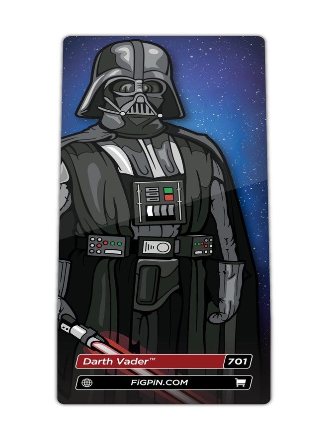FiGPiN Star Wars A New Hope - Darth Vader (701), Enamel Pin, Collectible Pin - Image 3