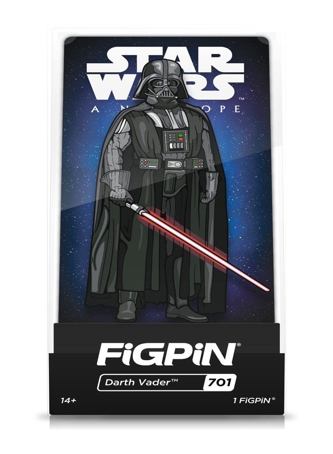 FiGPiN Star Wars A New Hope - Darth Vader (701), Enamel Pin, Collectible Pin - Image 2