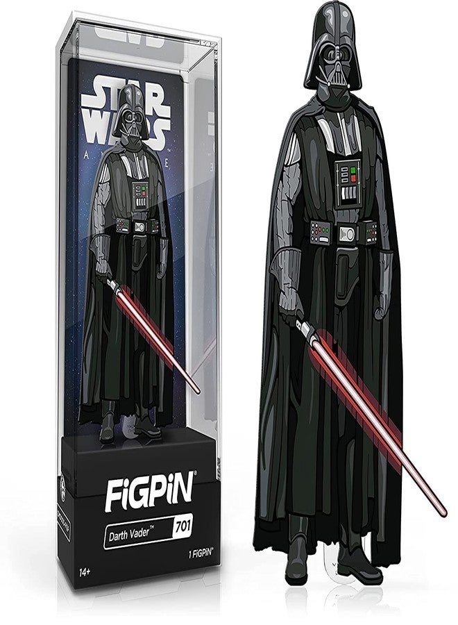 FiGPiN Star Wars A New Hope - Darth Vader (701), Enamel Pin, Collectible Pin - Image 1