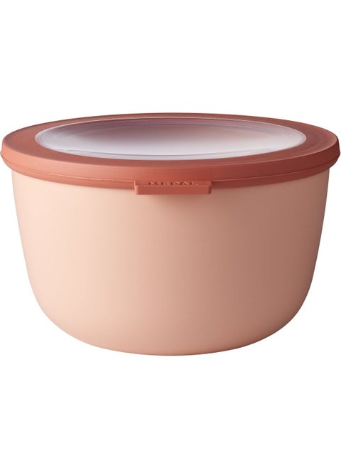 Multi Bowl Cirqula Round Storage Container 2000 ml - Nordic Blush