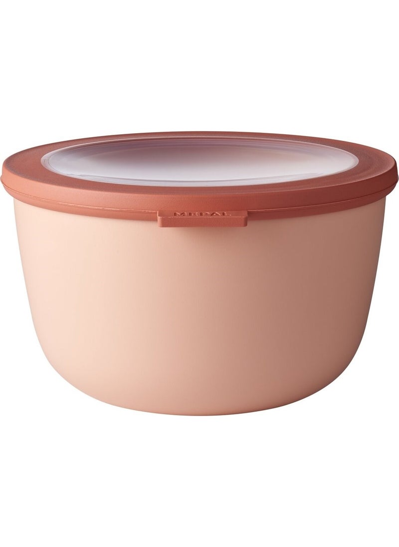 Mepal Multi Bowl Cirqula Round Storage Container 2000 ml - Nordic Blush  - Image 1