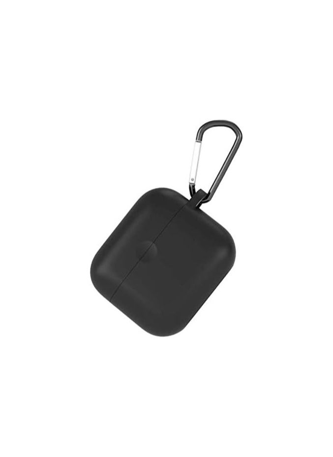 Generic Earphone Protective Case Suitable For Anker Soundcore Air 2 Cover Shockproof Shell Washable Silicone Housing Anti Dust Sleeve Frame (Black)  - Image 2