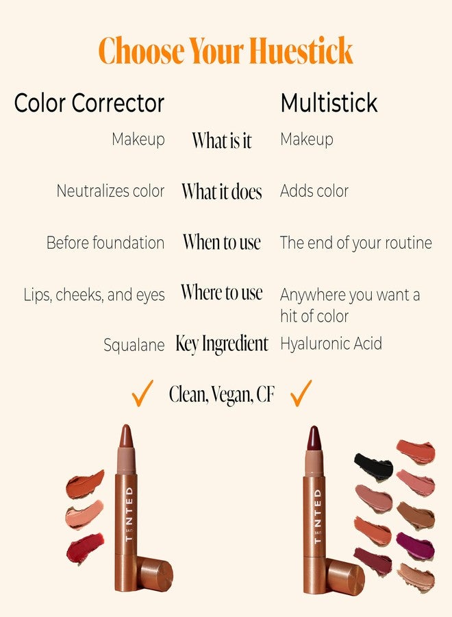 Live Tinted Huestick Multistick: Eye, Lip, & Cheek All In One Makeup stick with Hyaluronic Acid, Squalane, Twistable Crayon Design, Vegan Formula, Made for a Creamy Blendable Feel, Balance 3g / 0.1oz - Image 5