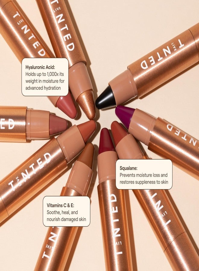 Live Tinted Huestick Multistick: Eye, Lip, & Cheek All In One Makeup stick with Hyaluronic Acid, Squalane, Twistable Crayon Design, Vegan Formula, Made for a Creamy Blendable Feel, Balance 3g / 0.1oz - Image 4