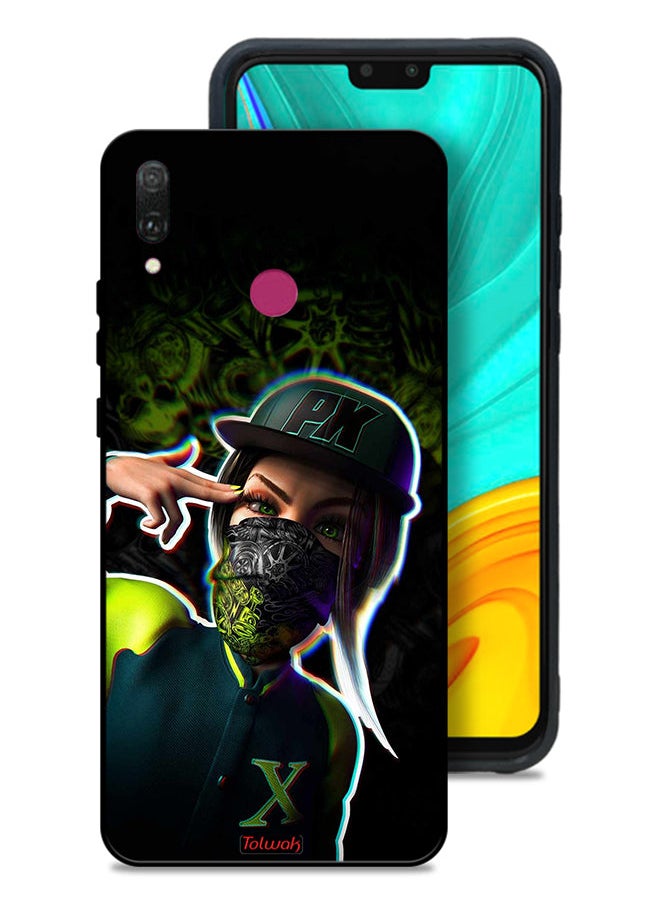 Tolwak Huawei Y9 (2019) Protective Case Cover Girls Aesthetic Art  - Image 1