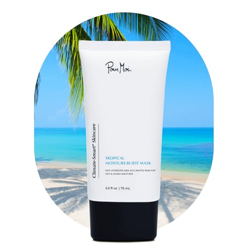 Pour Moi Tropical Moisture-Burst Mask – Climate-Smart Hydrating Facial Treatment for Hot, Humid Conditions, Eases Skin Adaptation and Promotes a Clear, Youthful Glow - Image 3