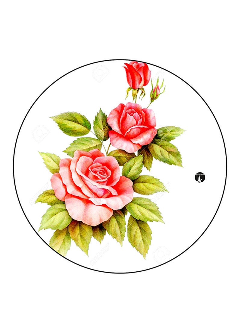 RKN Flowers Printed Large Pin Multicolour - Image 1