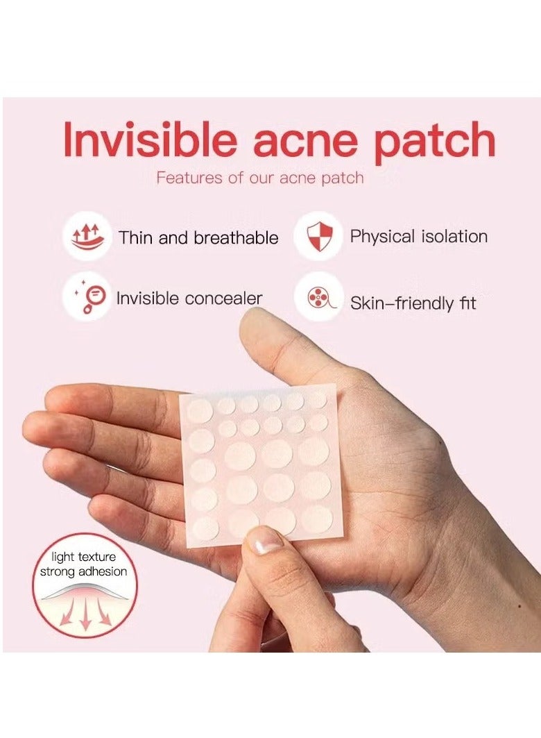 Invisible Acne Pimple Patch Set Clear 24-Piece*5 - Image 4