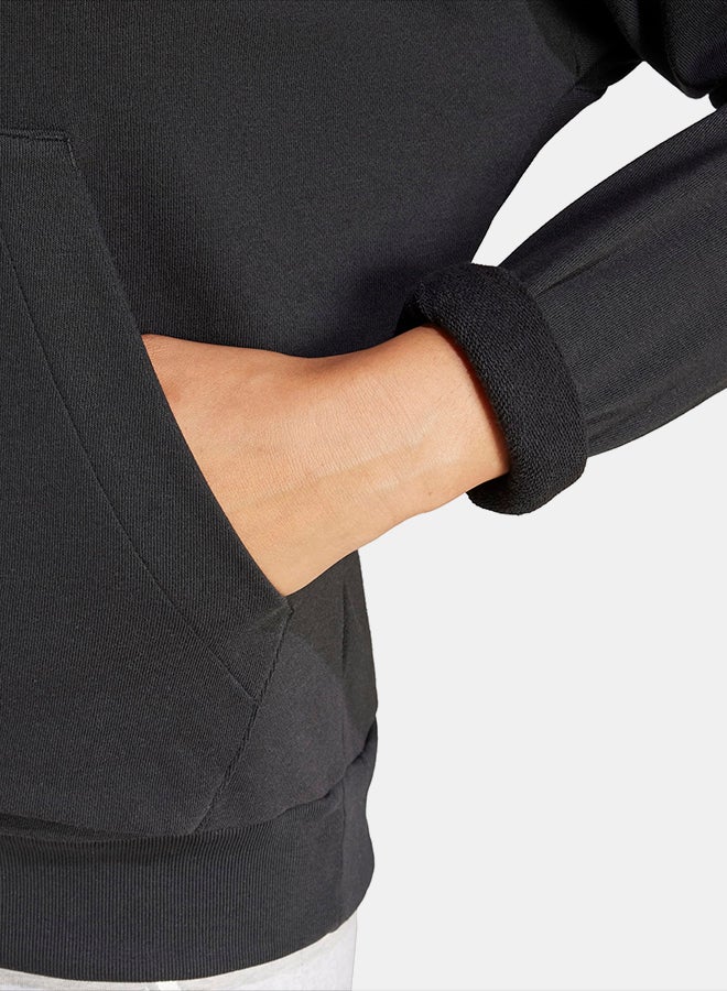 Adidas Essentials Small Logo French Terry Hoodie - Image 1