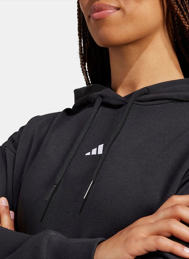 Adidas Essentials Small Logo French Terry Hoodie - Image 2