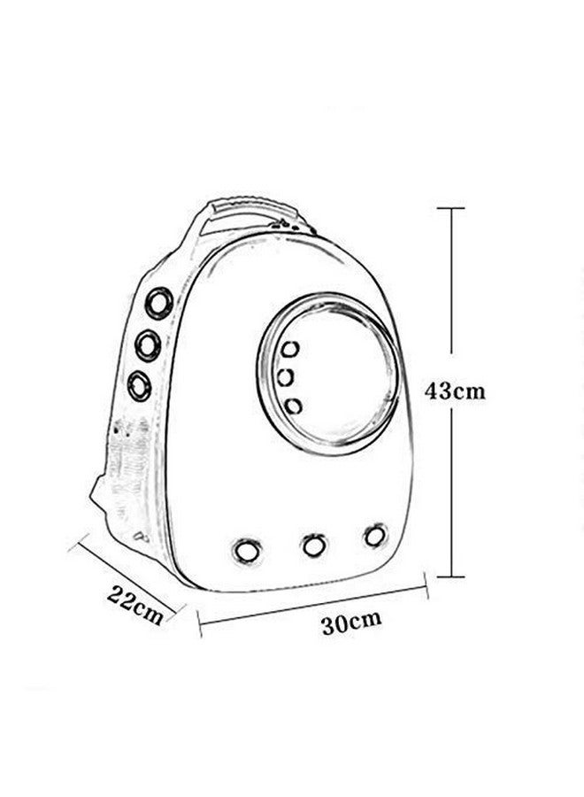 British Flag Astronaut Capsule Breathable Backpack Carrier For Dog, Cat - Color And Design May Vary - Image 5
