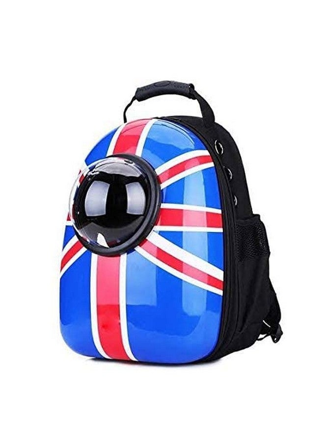 British Flag Astronaut Capsule Breathable Backpack Carrier For Dog, Cat - Color And Design May Vary - Image 4