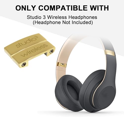 Adhiper Studio 3 Replacement Headband Hinge Replacement for Beats Studio3 HeadphoneDurable Parts Accessories Repair Kit SetGray Gold - Image 3
