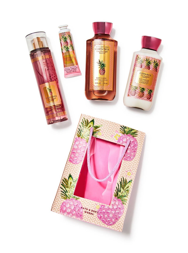 Bath & Body Works Pink Pineapple Sunrise Gift Set - Image 1