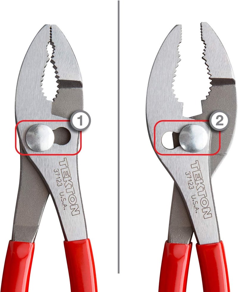 Tekton 8 Inch Slip Joint Pliers | 37123 | Made in USA - Image 5
