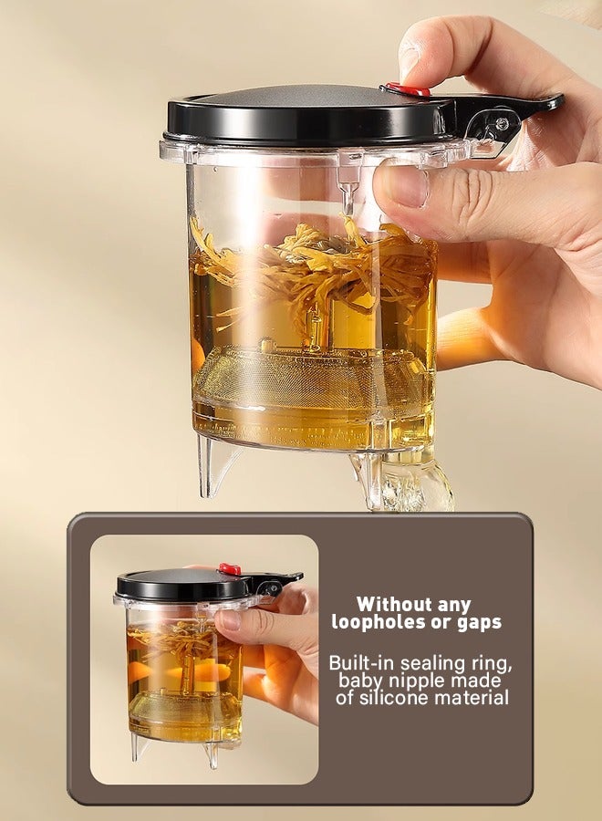 750ml Heat-Resistant Glass Teapot - Removable Filter, Thickened Explosion-Proof for Tea/Coffee/Herbs  - Image 3