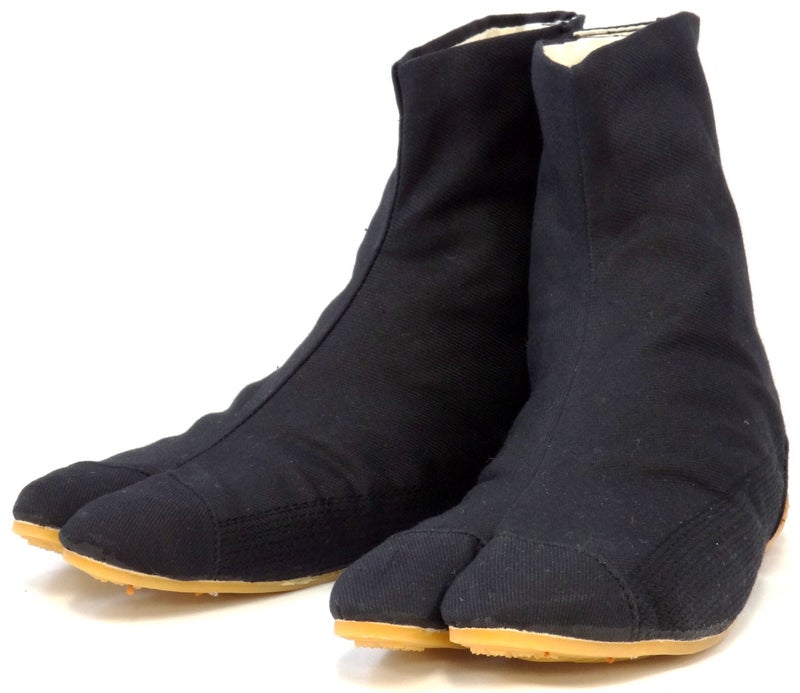 Rikio Ninja Tabi Shoes Low Top Comfort-Cushioned ! Black Jikatabi (24.5cm JP / 7.5 US Women / 6.5 US Men) - Image 1