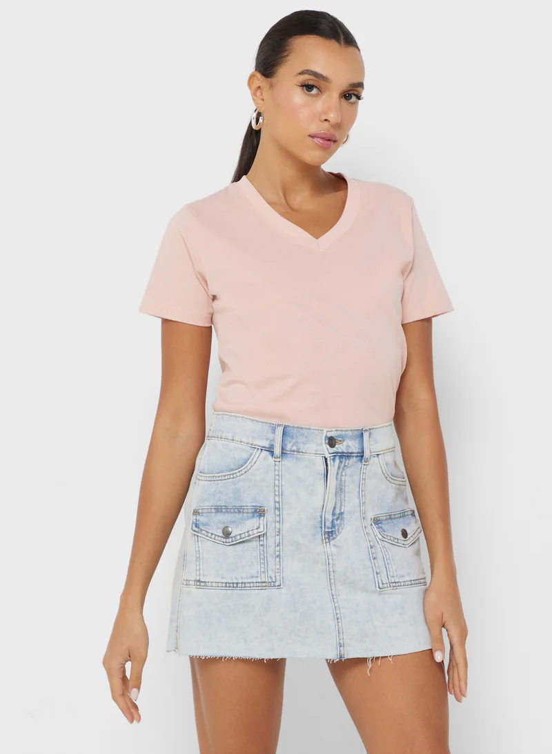 Ginger Basics Essential V Neck T-Shirt