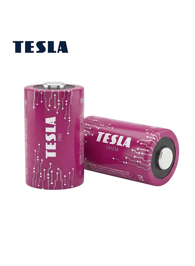 TESLA BATTERIES  CR123A   Lithium  FR6 3v 1pcs - Image 2