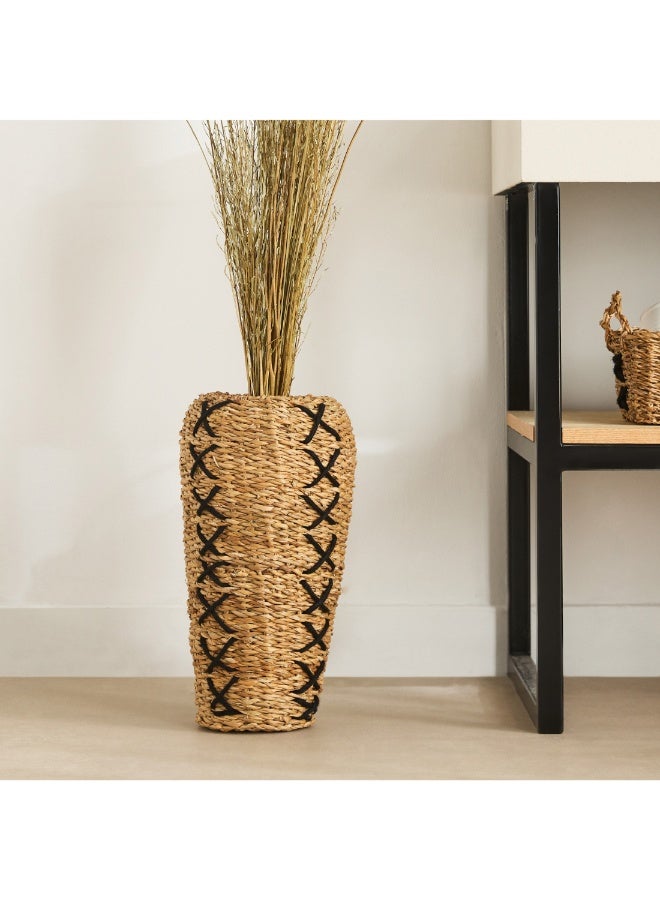 Home Box Naturaloom See Grass Conical Vase 15 X 22 X 40 Cm - Image 1