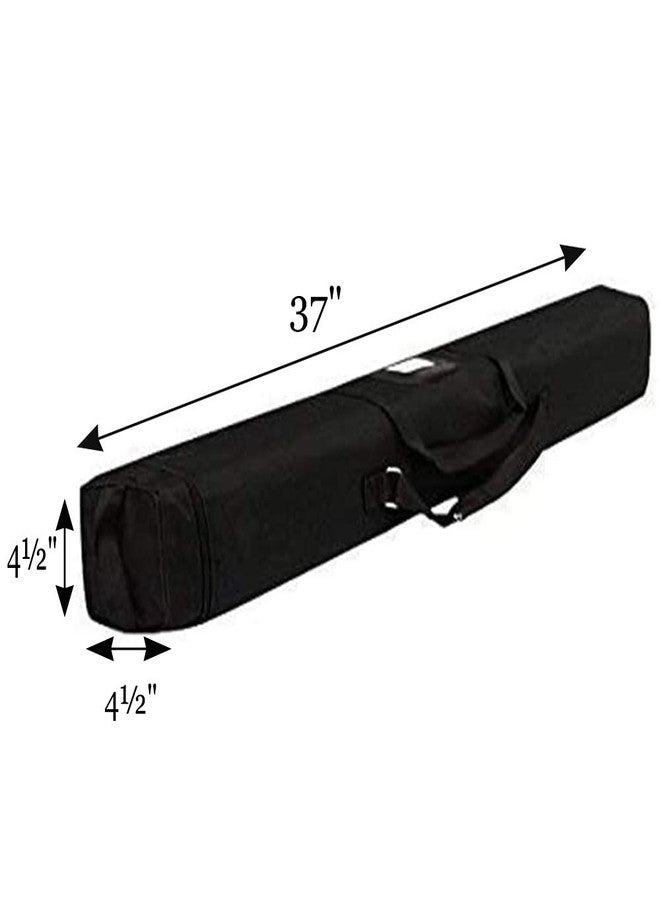 Tiger-Hoo Padded Carrying Canvas Bag (37" x4½x4½) with Handles and Shoulder Strap for 36"（Width） Standard Retractable Roll Up Banner Stand - Image 2