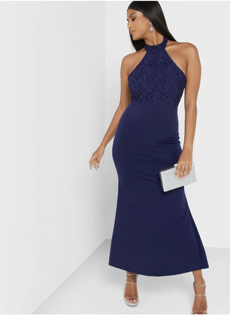 Ella Limited Edition Lace Detail Mermaid Cut Dress