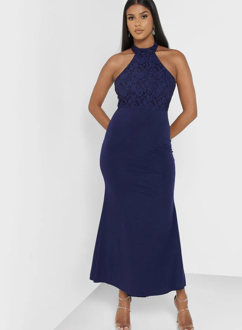 Ella Limited Edition Lace Detail Mermaid Cut Dress