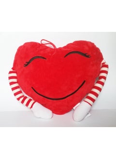 SOLE Heart Hugging Plush Pillow with Arms - Red 70 cm  - Image 3